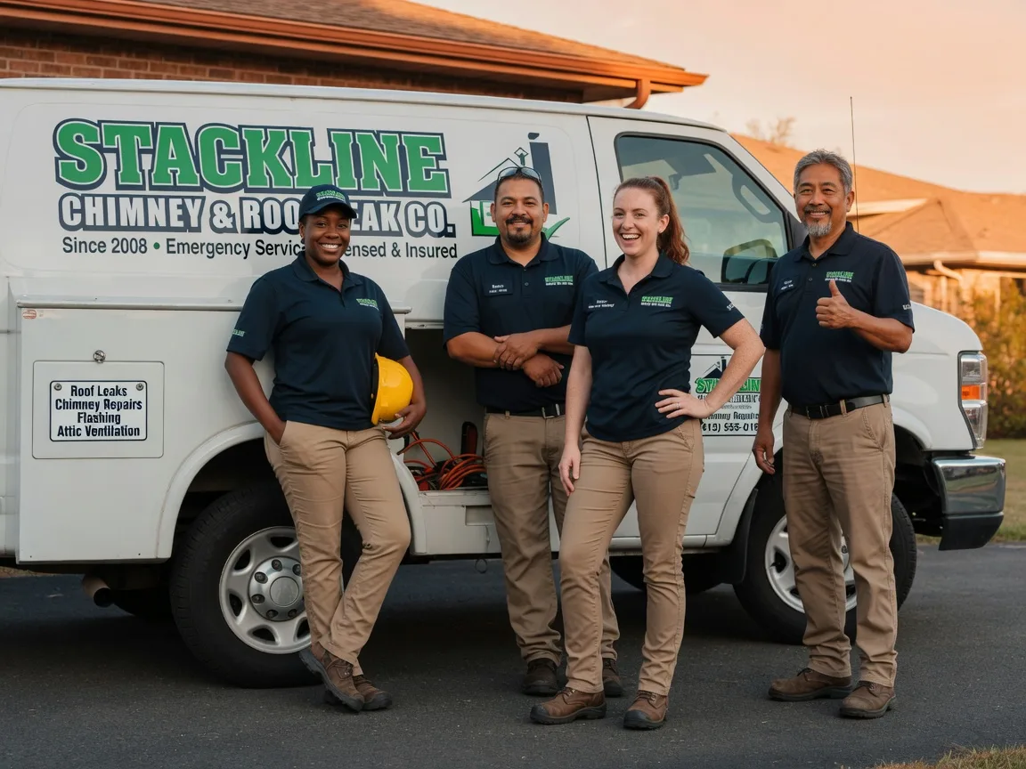 Chimney flashing repair company in Spring Dale, WV
